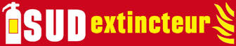 Logo SUD extincteur, Extincteurs, matériels, produits et systèmes pour la lutte contre les incendies