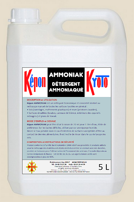 KEPON KYOTO AMMONIAK Nettoyant concentr  l'ammoniaque