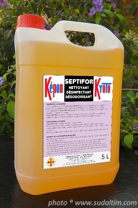KEPON KYOTO SEPTIFOR Nettoyant, dsinfectant, Dsodorisant, Sols, Sanitaires, Cuisine