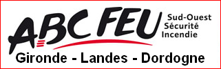Logo ABCFEU Soci�t� sp�cialis�e dans la vente, la pose, l�entretien des �quipements de lutte contre l�incendie et la formation du personnel � leur utilisation.