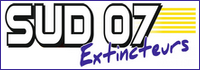 Logo SUD 07 Extincteurs, 07 CHASSIERS