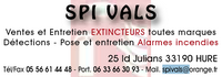 Logo SPI VALS Protection Incendie, 33 HURE