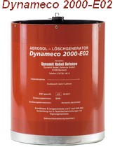 Gnrateur d'arosol extincteur Dynameco 2000-E02