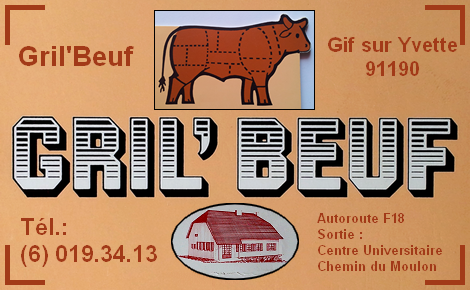 GRIL'BEUF  91 GIF SUR YVETTE