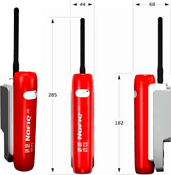 Nofiq FE20 d�tecteur g�n�rateur d'a�rosol extincteur, automatique, autonome et sans fils