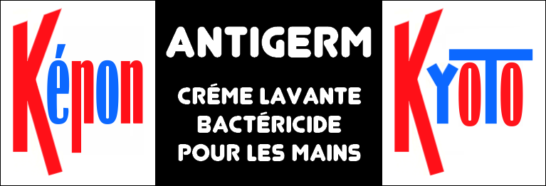 KEPON KYOTO bandeau ANTIGERM Crme lavante bactricide pour les mains