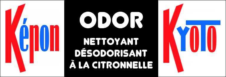 KEPON KYOTO bandeau ODOR Nttoyant Bactricide  la Citronnelle