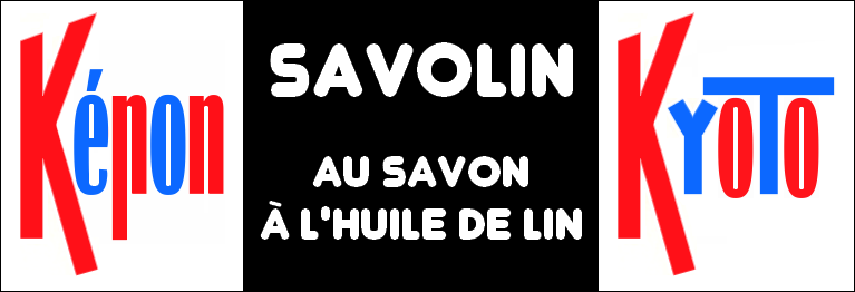 KEPON KYOTO SAVOLIN Savon naturel  l'huile de lin, pour sol