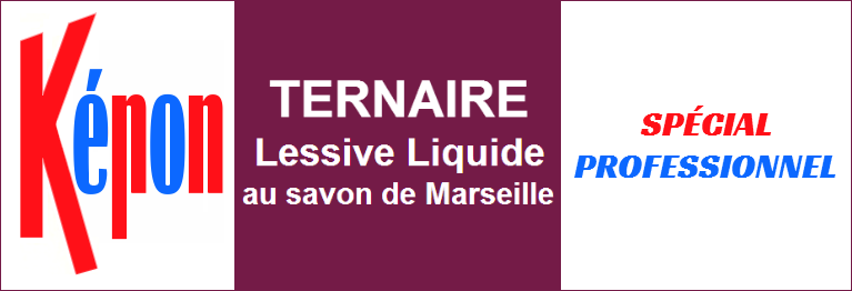 KEPON PROFESSIONNEL TERNAIRE, Lessive liquide tous textiles