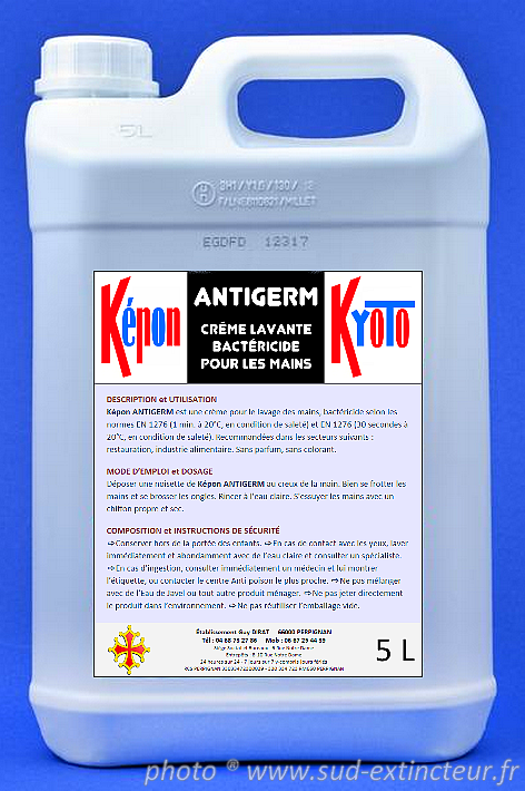 KEPON KYOTO ANTIGERM Crème lavante bactéricide pour les mains