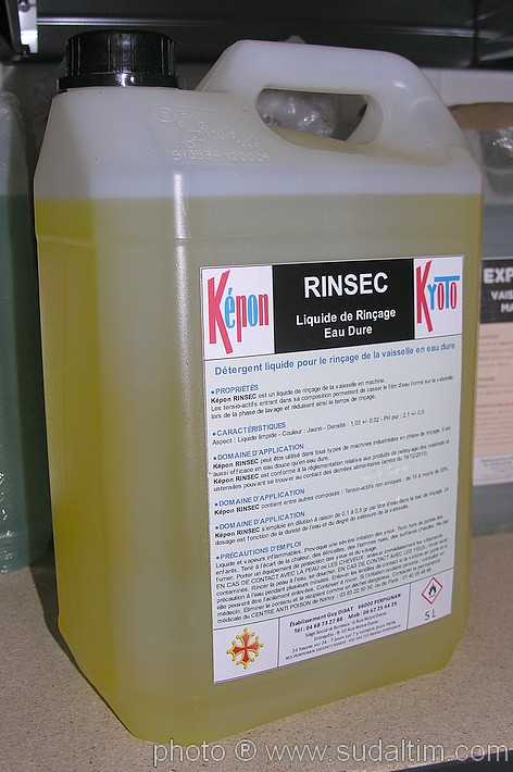 KEPON KYOTO RINSEC Liquide rinçage machine eau dure
