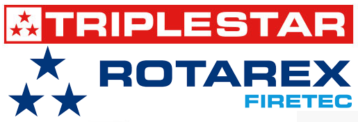 Logo TRIPLESTAR ROTAREX FIRETEC Article GC8 Dtection et Extinction automatique de feu de friteuse