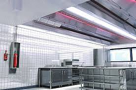 Systme PYROSAFE de FRANCE AIR Article GC8 Extinction automatique de feu de friteuse