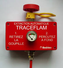 Systme TRACEFLAM ANDRIEU Article GC8 Extinction automatique de feu de friteuse