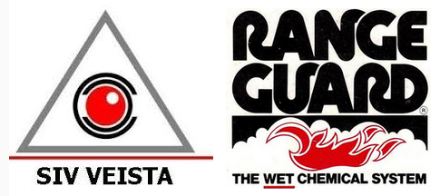 Logo SIV VEISTA RANGE GUARD Article GC8 Extinction automatique de feu de friteuse