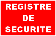Logo REGISTRE DE SECURITE