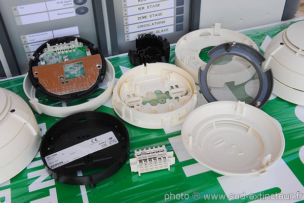 SIEMENS DO1104A dtecteur optique de fumee, clat