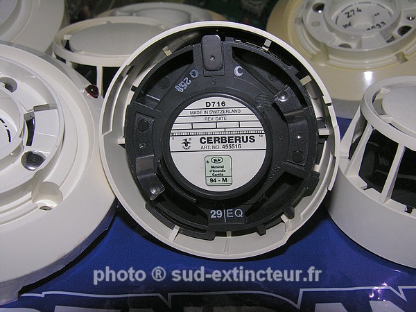 CERBERUS GUINARD D716, détecteur de chaleur thermostatique