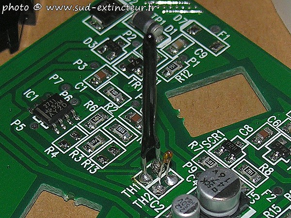 NUGELEC DTVS 3000 Dtecteur de Chaleur Conventionnel Thermostatique et Thermovlocimtrique