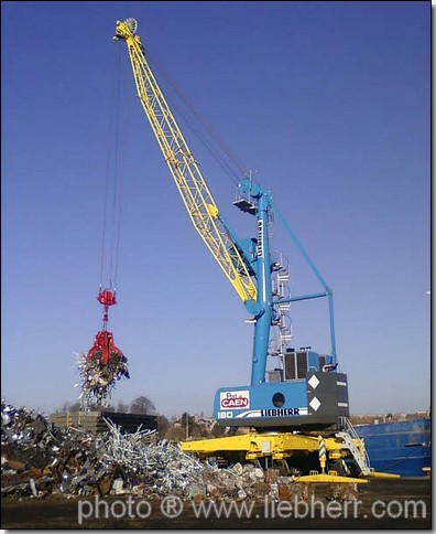 Liehberr LHM 180 Grue Portuaire Mobile