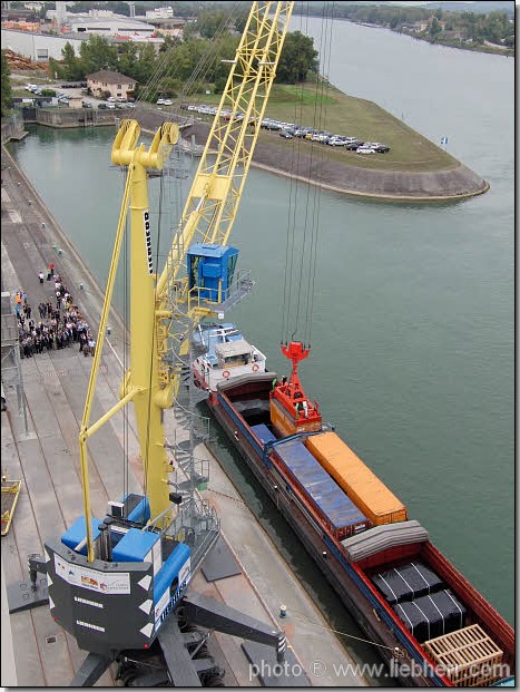 Liehberr LHM 280 Grue Portuaire de Manutention